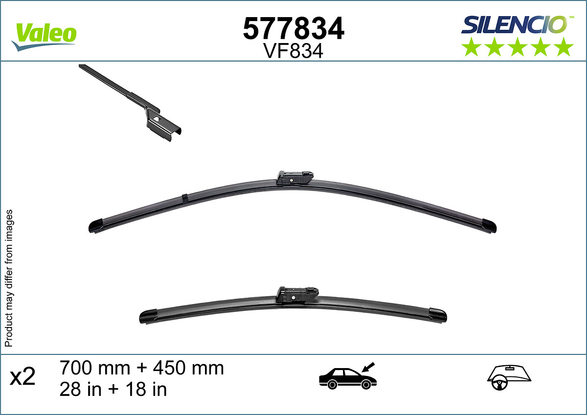 Lamela stergator VALEO 577834